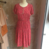 Robe Balmain ivoire soie vintage