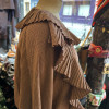 Blouse Emmanuelle Khanh vintage col volanté carreaux