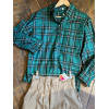 Blouse écossaise YSL vintage taille 40