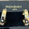 Paire de clips créoles Yves Saint Laurent vintage