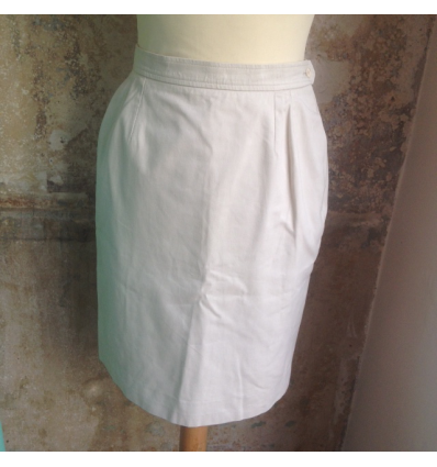Jupe en coton Saint-Laurent taille 34
