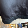Top Emporio Armani vintage plumes d'autruche et soie