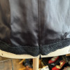 Top Emporio Armani vintage plumes d'autruche et soie