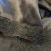 Top Emporio Armani vintage plumes d'autruche et soie