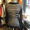 Top Jean Paul Gaultier vintage stripped