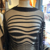 Top Jean Paul Gaultier vintage stripped