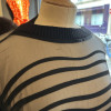 Top Jean Paul Gaultier vintage stripped