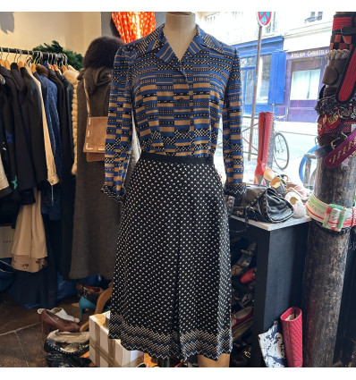 Ensemble Lanvin vintage années 70 taille S