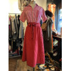 Jupon coton matelassé Charles Demery vintage TS