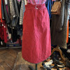 Jupon coton matelassé Charles Demery vintage TS