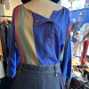 Blouse Claude Montana vintage TU/M