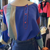 Blouse Claude Montana vintage TU/M