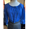 Blouse MicMac St tropez vintage bleue
