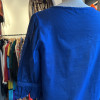Blouse MicMac St tropez vintage bleue