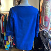 Blouse MicMac St tropez vintage bleue