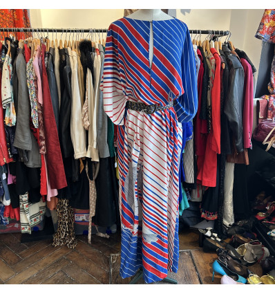 Robe kaftan Jean Louis Scherrer vintage T44/L