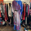 Robe kaftan Jean Louis Scherrer vintage T44/L