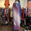 Robe kaftan Jean Louis Scherrer vintage T44/L