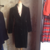 Manteau Saint-Laurent vintage velours