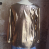 Top lamé Saint-Laurent taille 38
