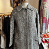 Manteau Burberrys vintage laine chinée TS