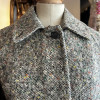 Manteau Burberrys vintage laine chinée TS
