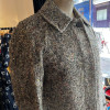 Manteau Burberrys vintage laine chinée TS
