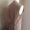 Robe Hermès vintage en peau