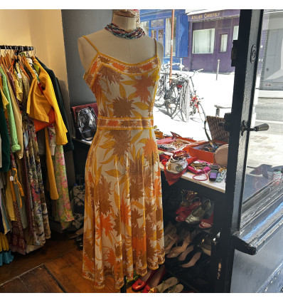 Robe Emilio Pucci vintage soie années 70