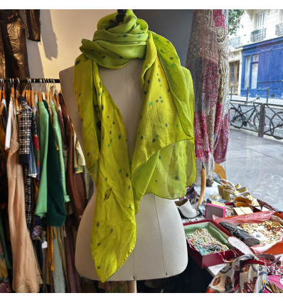 Etole Hermes soie planetes