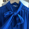 Blouse Saint-Laurent rive gauche pois lavalliere