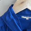 Blouse Saint-Laurent rive gauche pois lavalliere