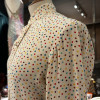 Blouse Saint-Laurent rive gauche pois