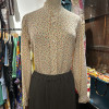 Blouse Saint-Laurent rive gauche pois