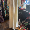 Robe longue bohème années 70 soie broderies TS
