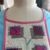 Robe longue bohème années 70 soie broderies TS