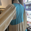 Robe longue bohème années 70 soie broderies TS