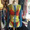 Rare Top Mesh cyber dots Jean Paul Gaultier TM