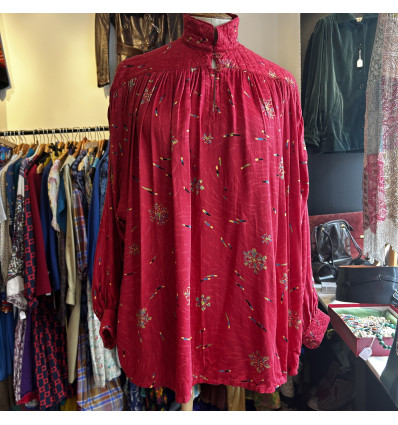 Blouse Chacok vintage T0 seventies matelassée