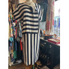 Robe Pierre Cardin vintage rayures T38
