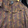 Blouse soie Emanuel Ungaro vintage TS imprimé cachemire
