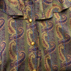 Blouse soie Emanuel Ungaro vintage TS imprimé cachemire