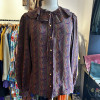 Blouse soie Emanuel Ungaro vintage TS imprimé cachemire