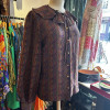 Blouse soie Emanuel Ungaro vintage TS imprimé cachemire