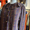 Blouse soie Emanuel Ungaro vintage TS imprimé cachemire