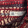 Blouse Lanvin vintage soie imprimé folk T40