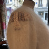 Pull mohair vintage rose dragée TS/M