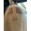 Pull mohair vintage rose dragée TS/M