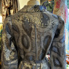 Blouse Gudule 70's lamée argent TS