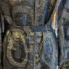 Blouse Gudule 70's lamée argent TS